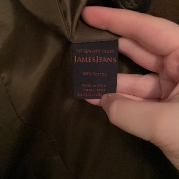 James jeans mixed media utility jacket sz S - Picture 6 of 6